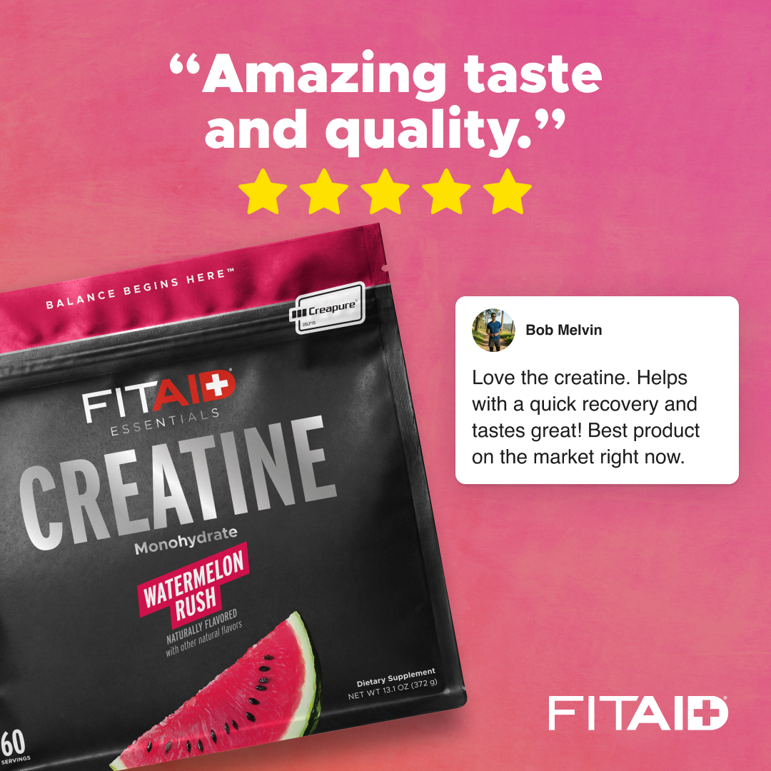 FitAID Europe Facebook ad: 20% OFF + FREE SHIPPING