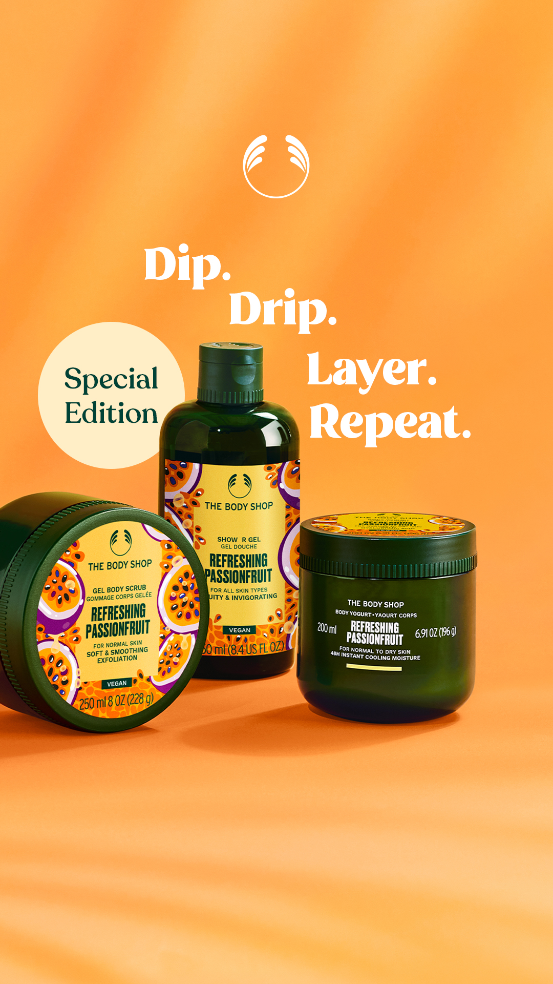 The Body Shop Facebook ad