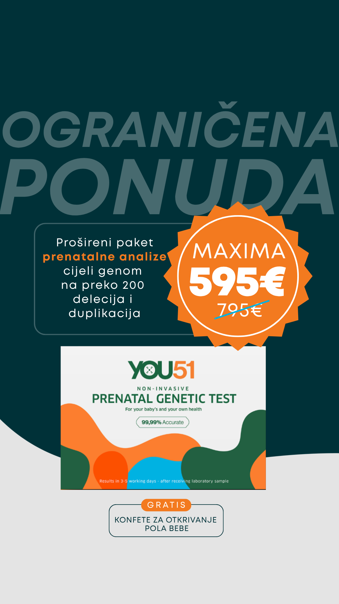 You51 Prenatalni Test Facebook ad