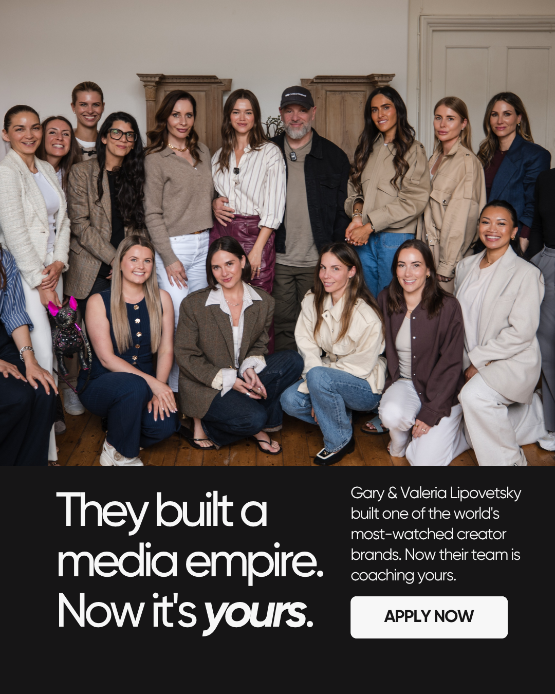Creator Method Facebook ad: She built a media empire.