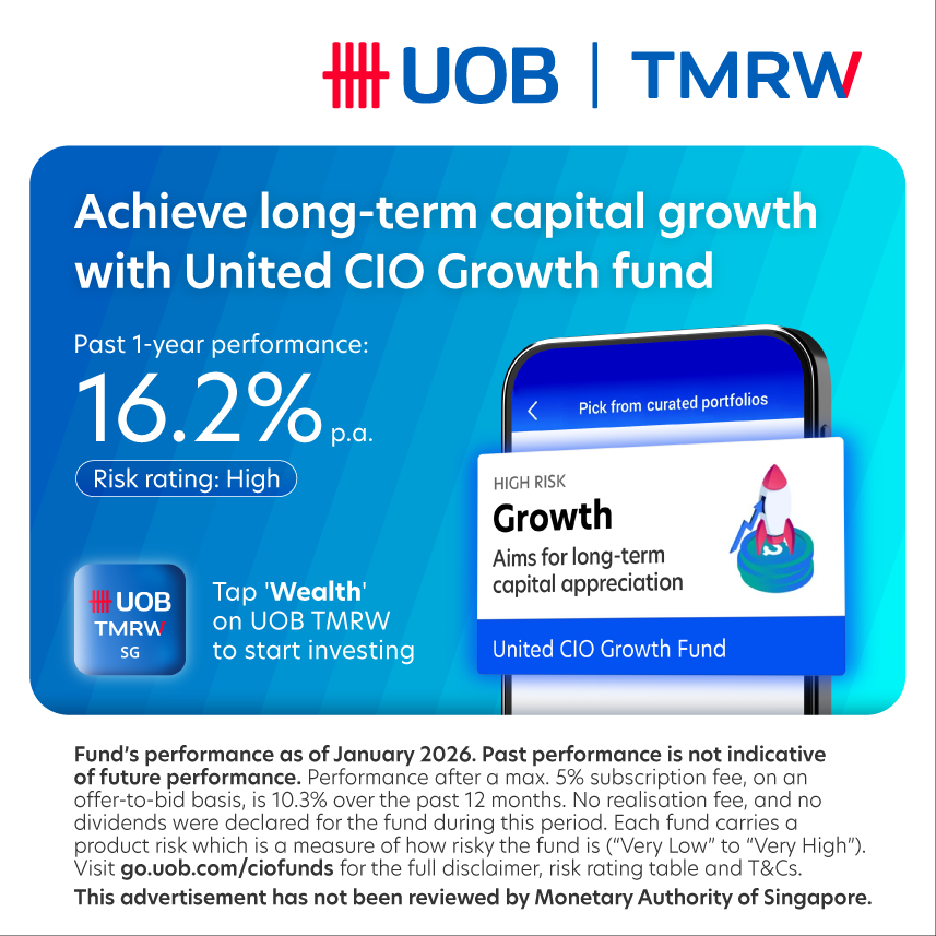 UOB Facebook ad