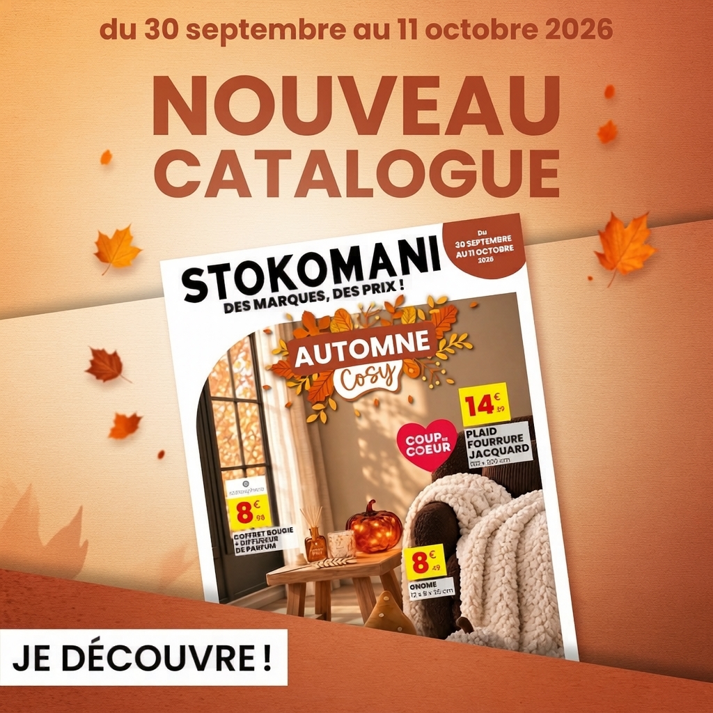 Stokomani Facebook ad: Du 30/09 au 11/10