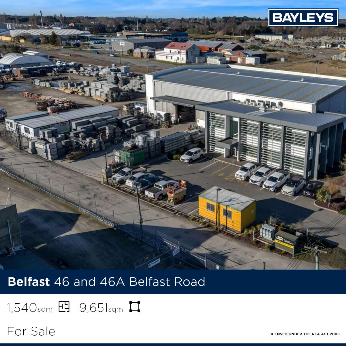Bayleys Canterbury Commercial Facebook ad from Aug 9, 2026