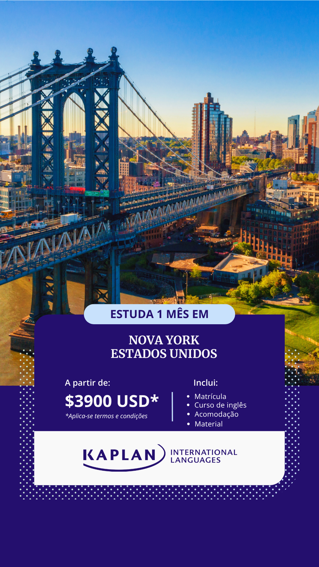 Kaplan International Languages - Brasil Facebook ad