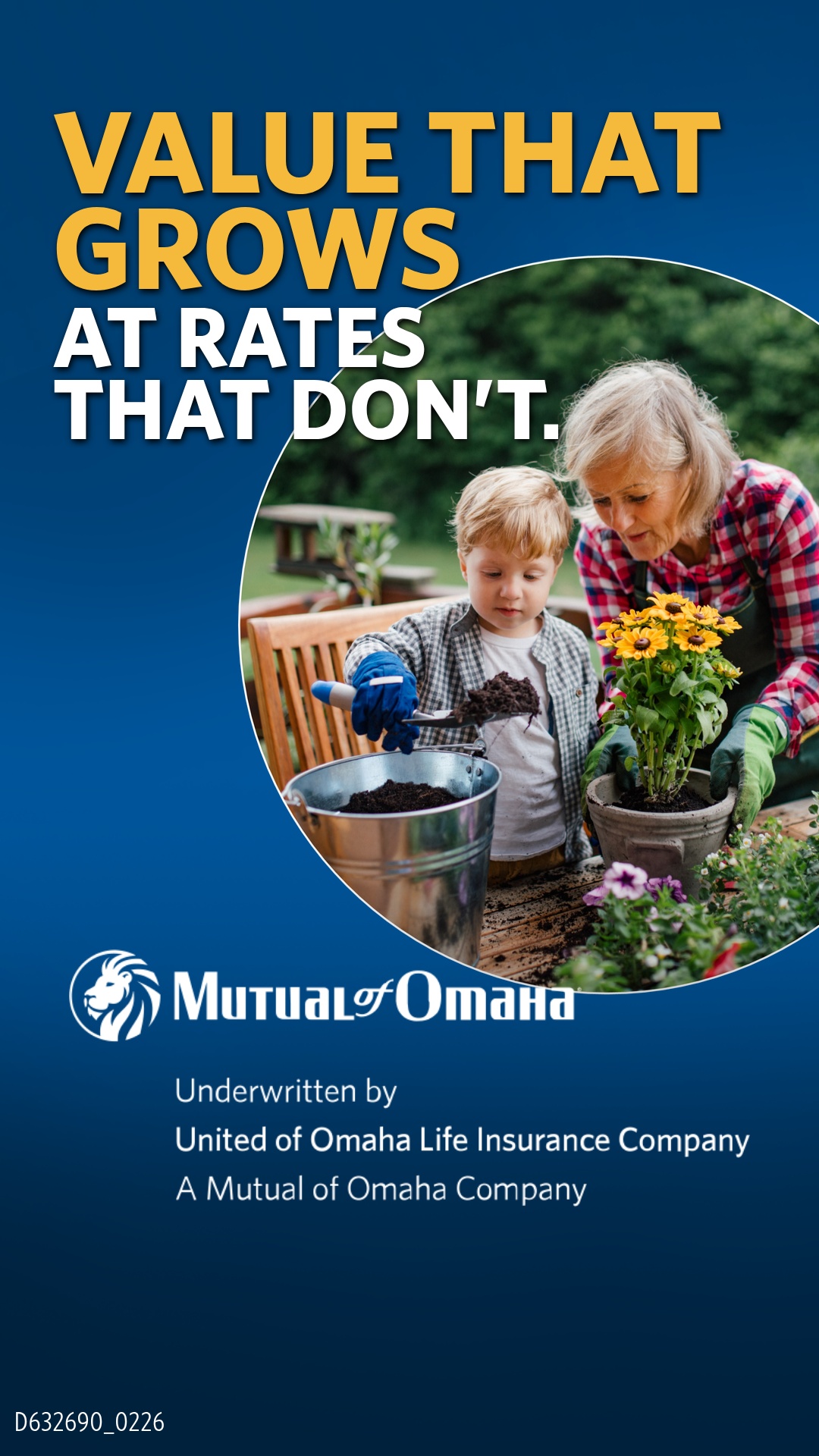 Mutual of Omaha Facebook ad