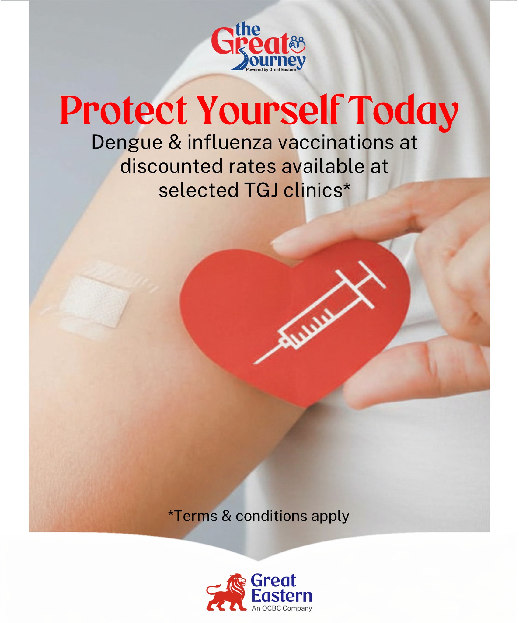 Great Eastern Malaysia Facebook ad: It’s vax-cellent news!
