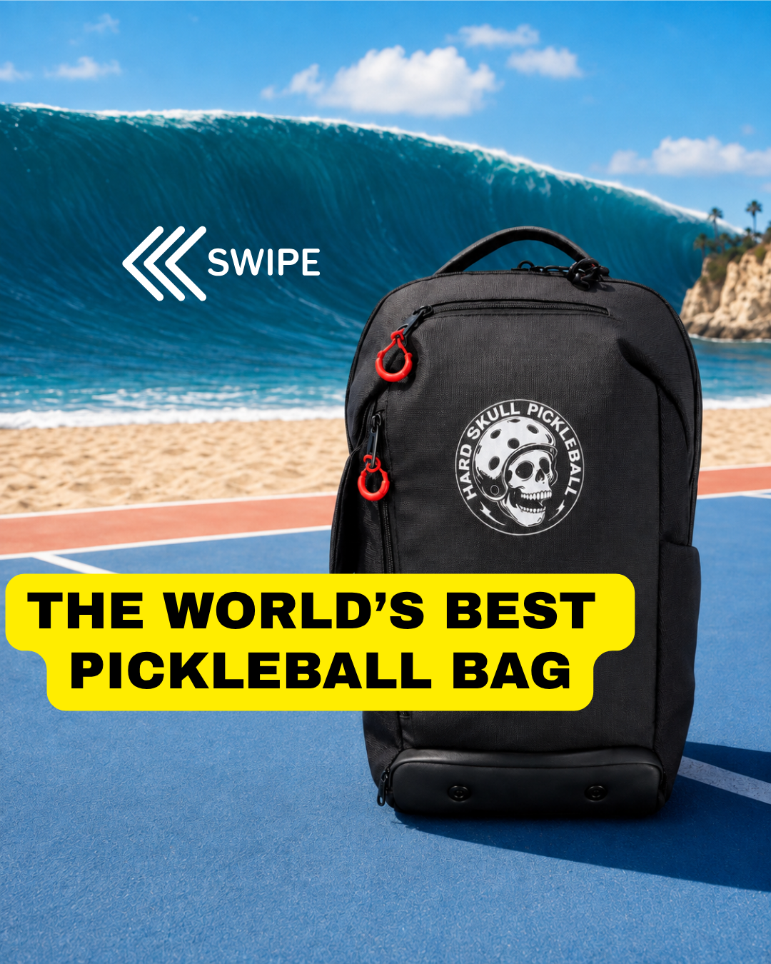 Hard Skull Pickleball Facebook ad