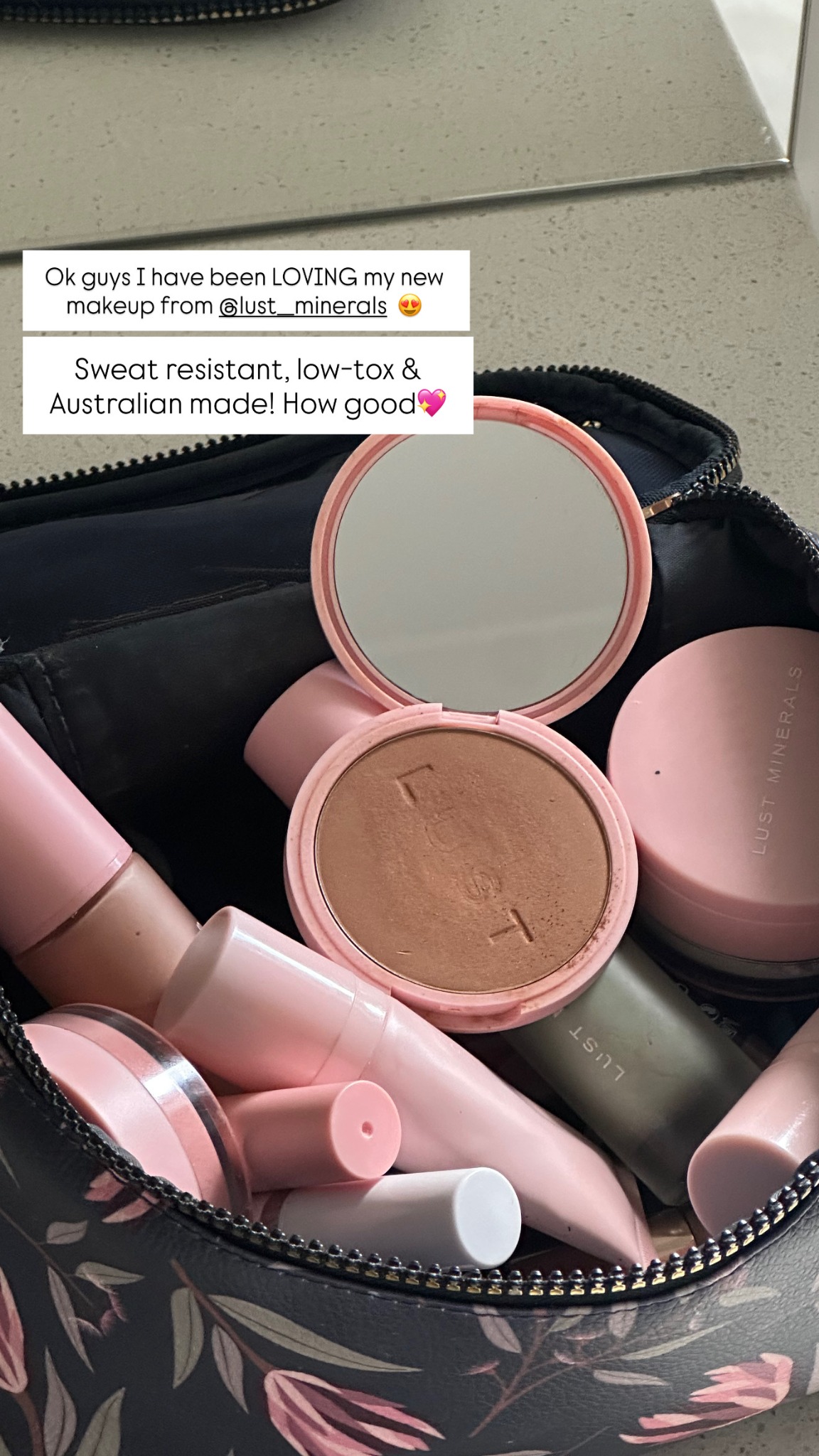 Lust Minerals Facebook ad