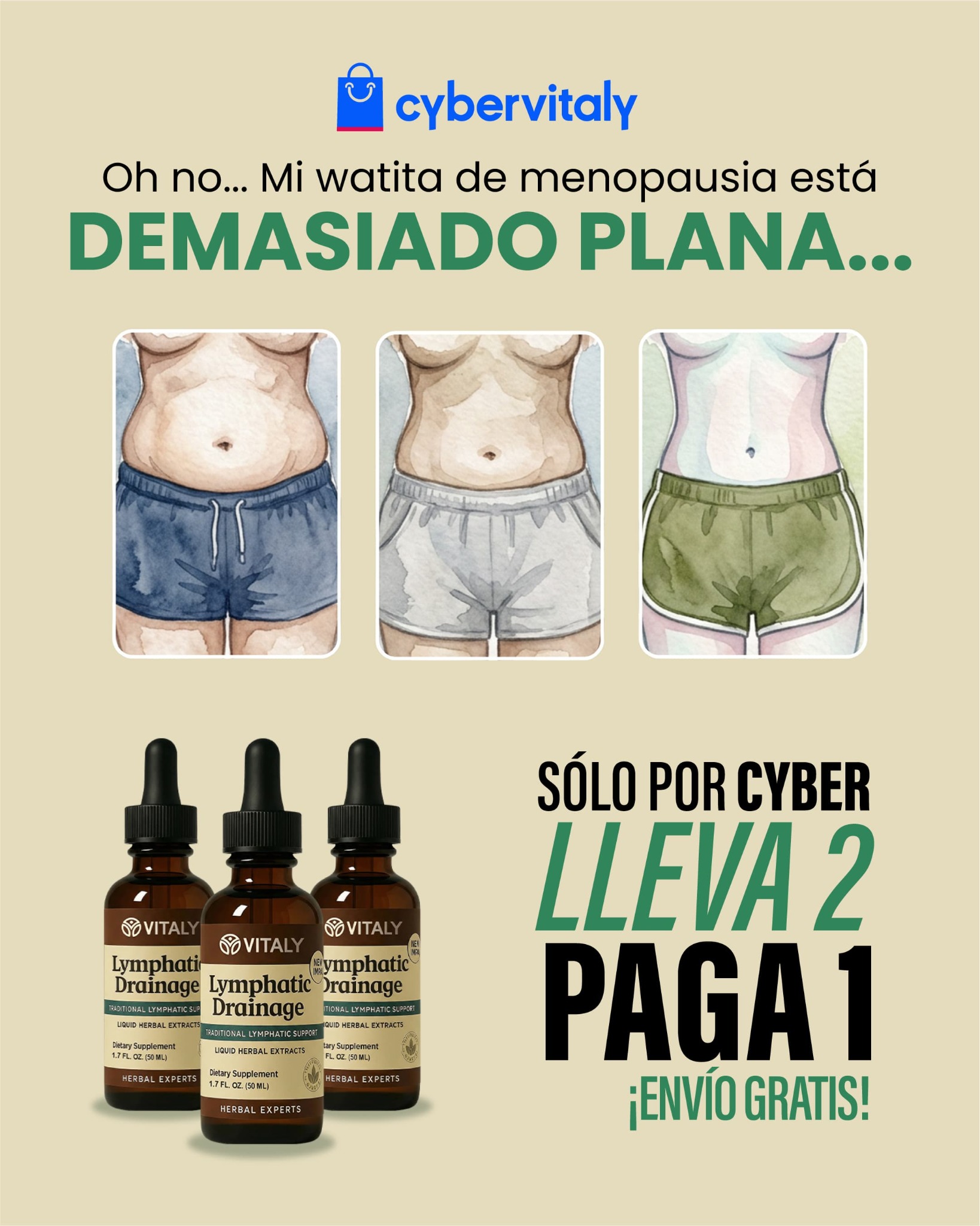Vitaly Facebook ad: Tu cuerpo no está roto.