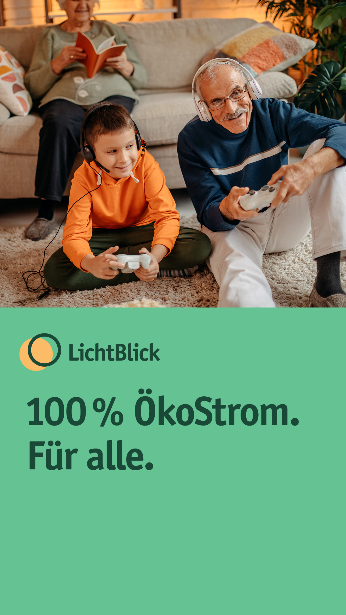 LichtBlick Facebook ad