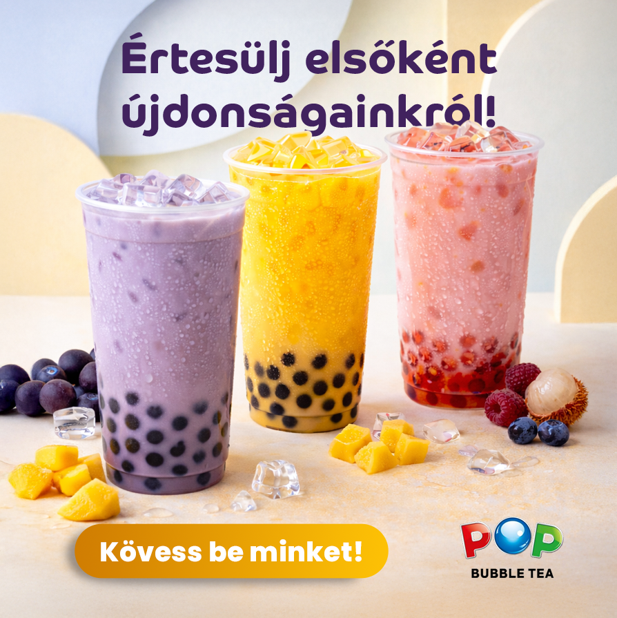 POP Bubble Tea Facebook ad