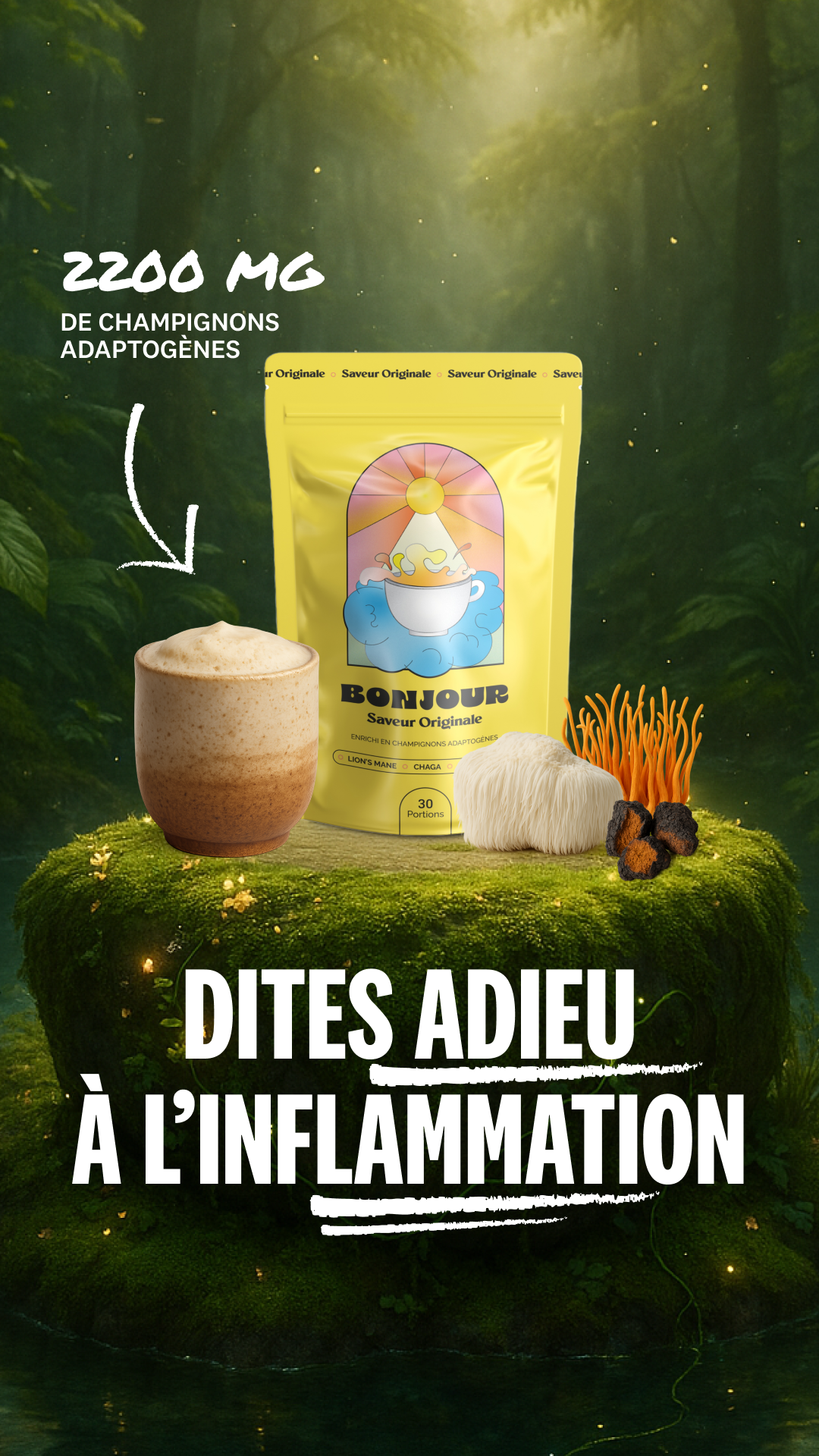 Bonjour Facebook ad