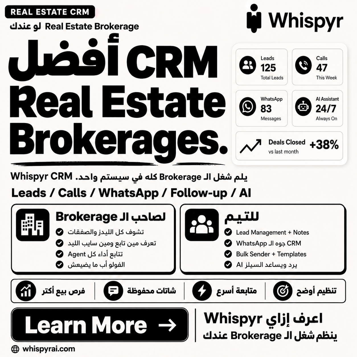 Whispyr AI Facebook ad
