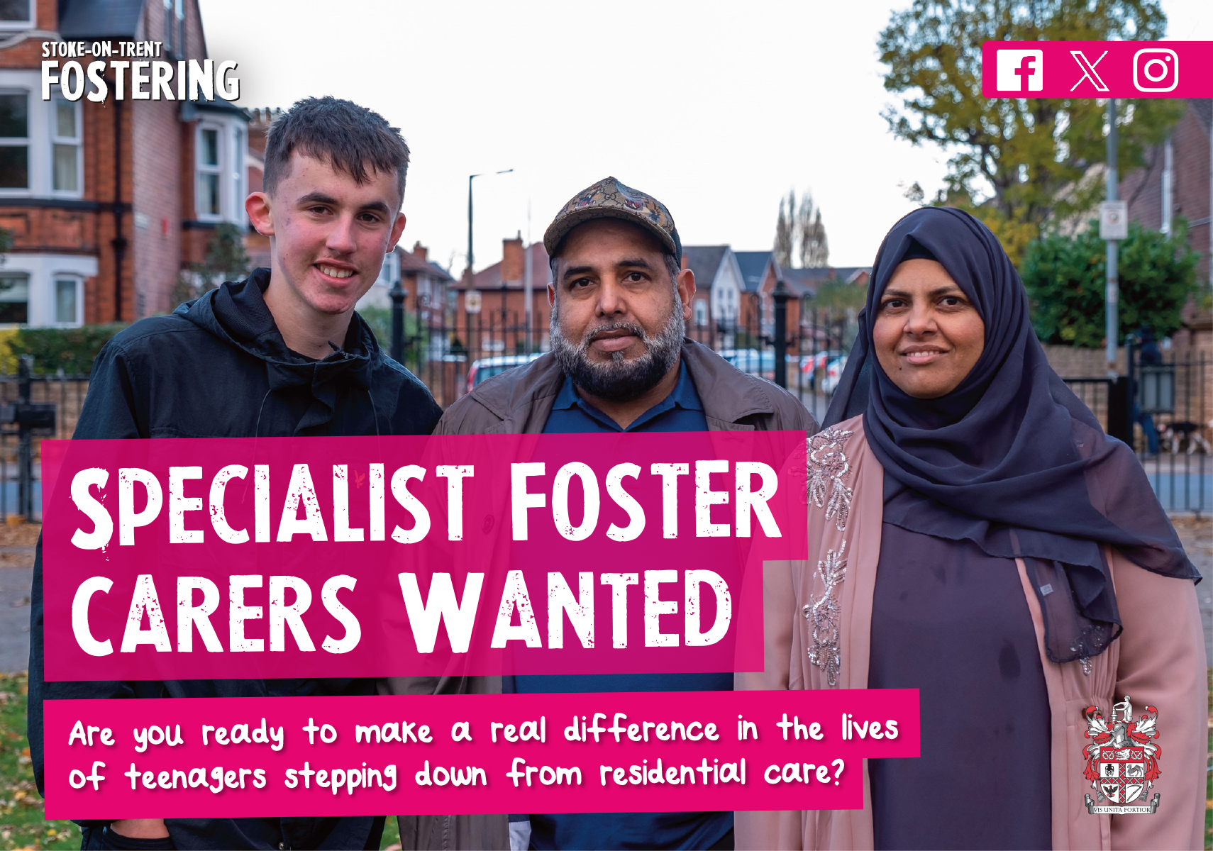 Fostering Stoke-on-Trent Facebook ad
