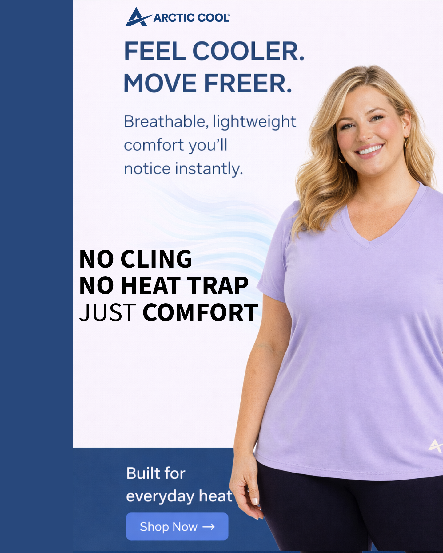 Arctic Cool Facebook ad