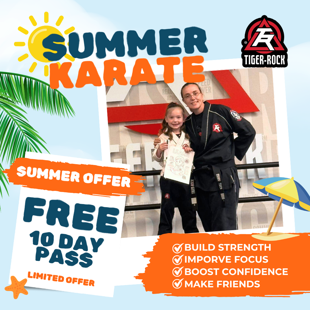 Tiger Rock Martial Arts - Colorado Springs Facebook ad: Kids Martial Arts, 10 Days FREE!