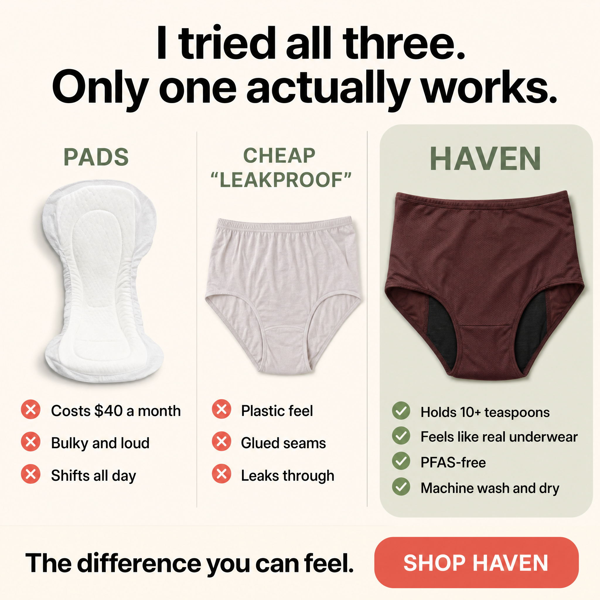 Sarah Wilson Facebook ad