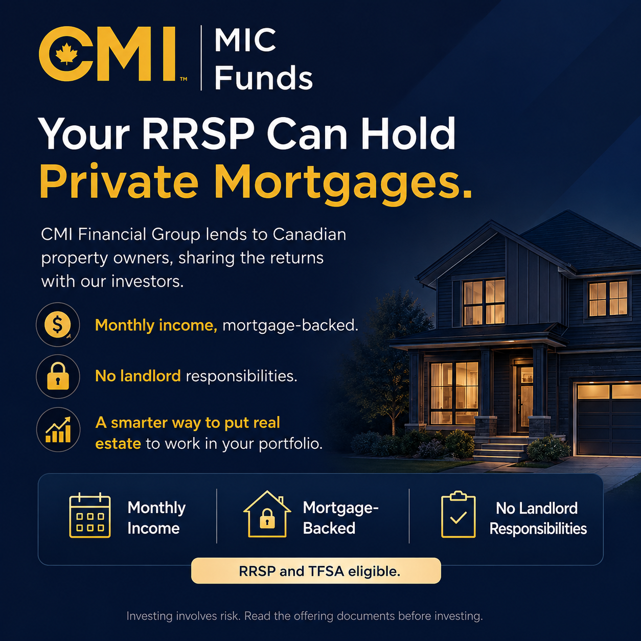 CMI Mortgage Investments Facebook ad