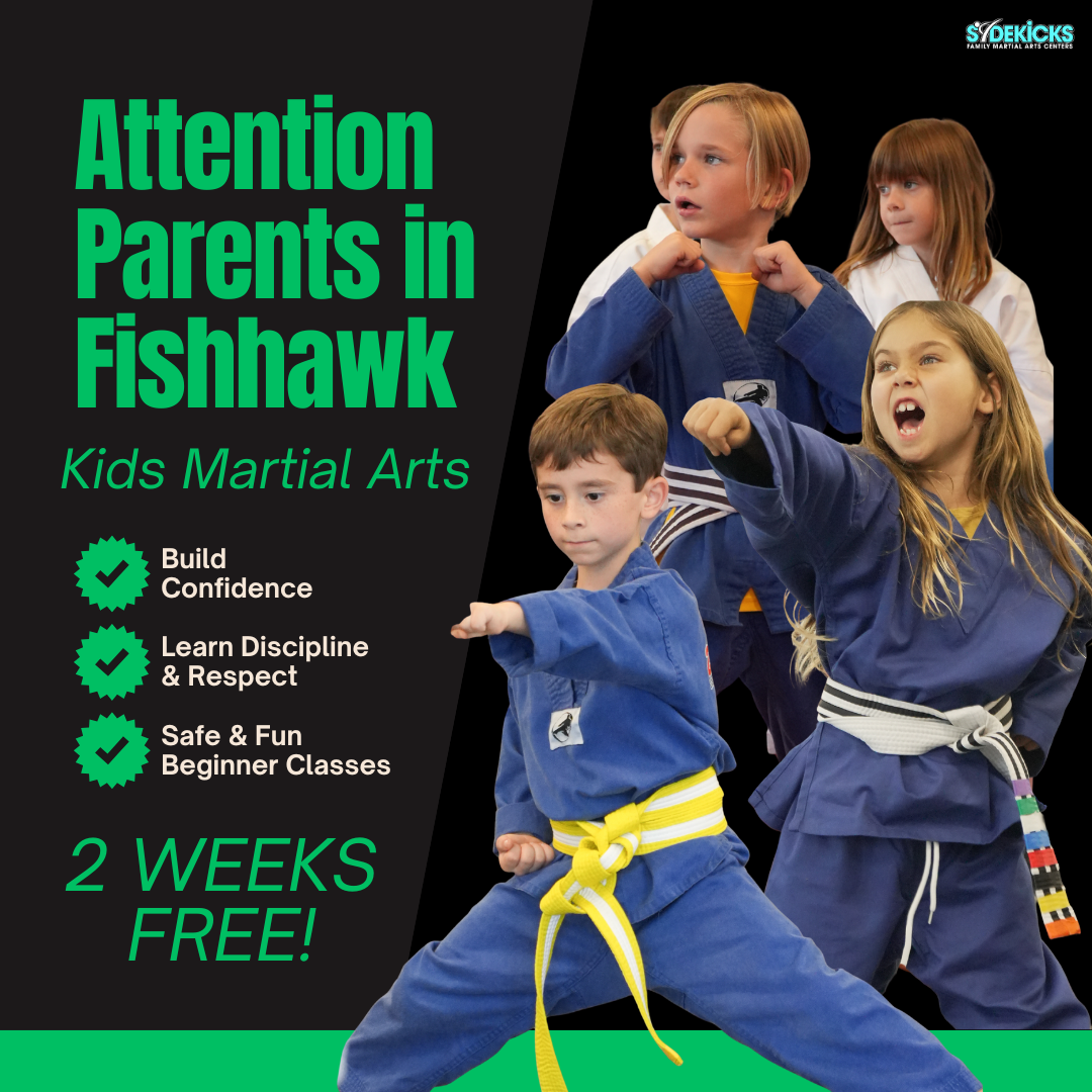 Sidekicks Family Martial Arts Center Facebook ad