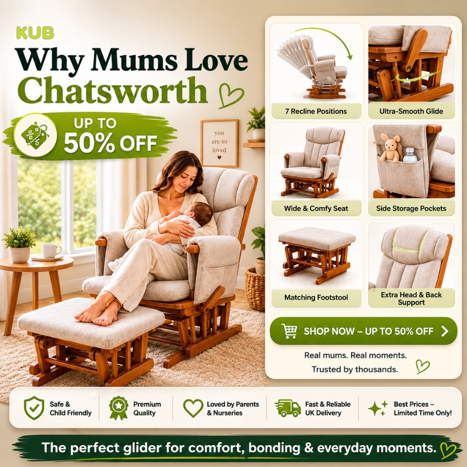 KUB Direct Facebook ad: Comfort Made For Mums & Babies