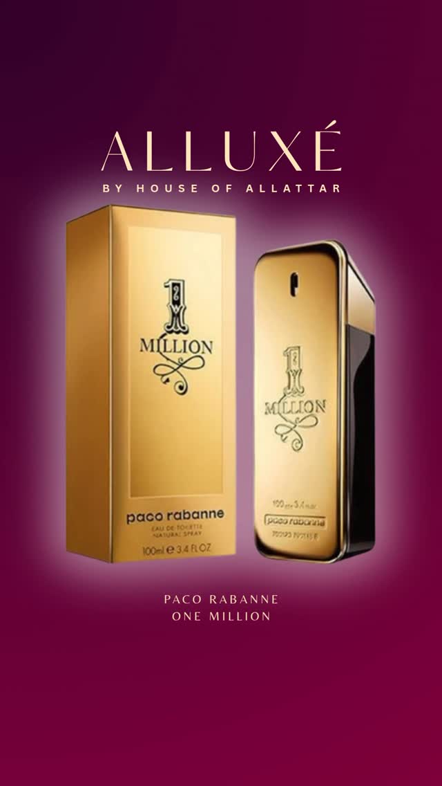 Alluxé Nepal Facebook ad: PACO RABANNE ONE MILLION now available at ALLUXÉ…