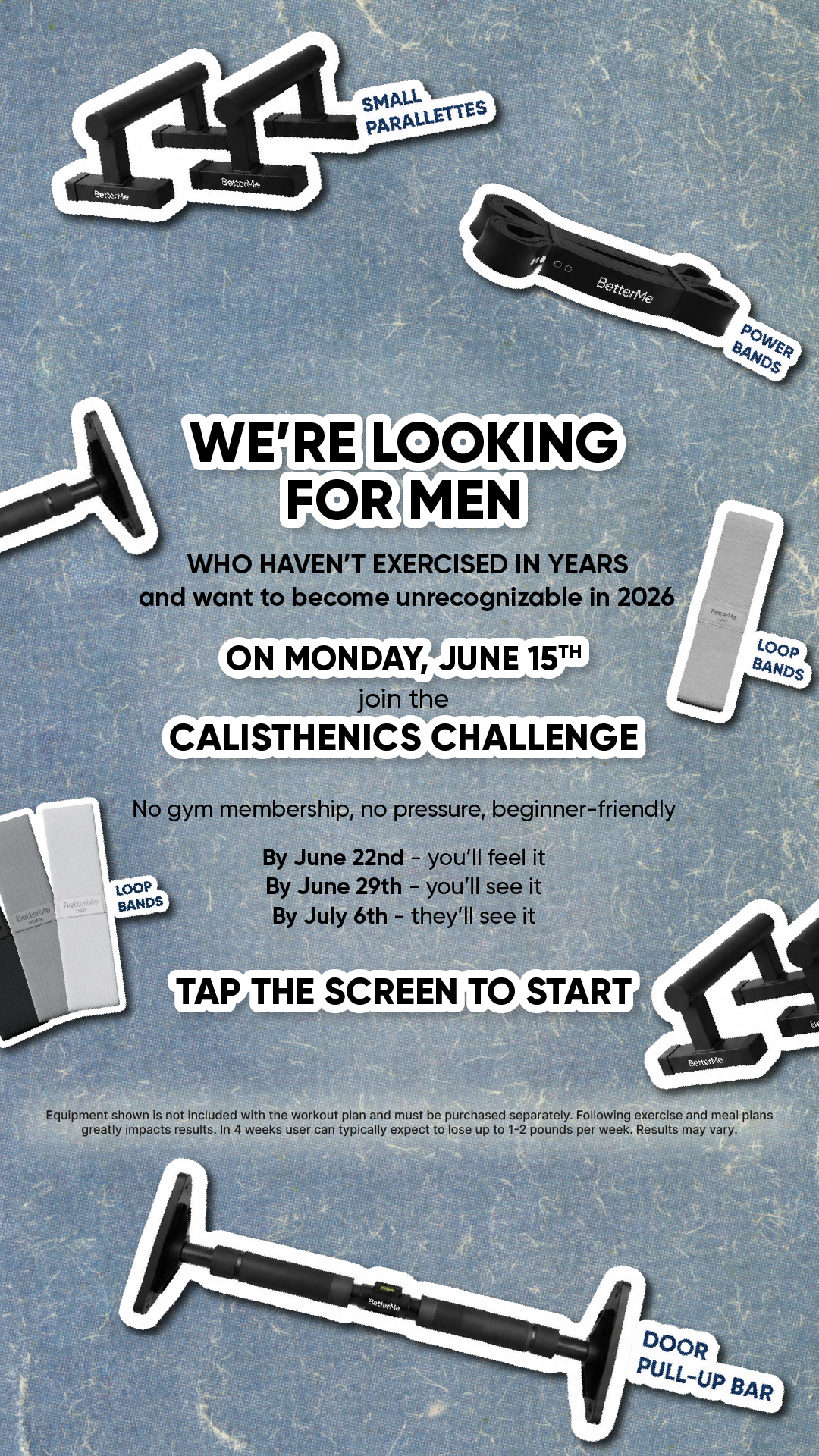 BetterMe Men Facebook ad