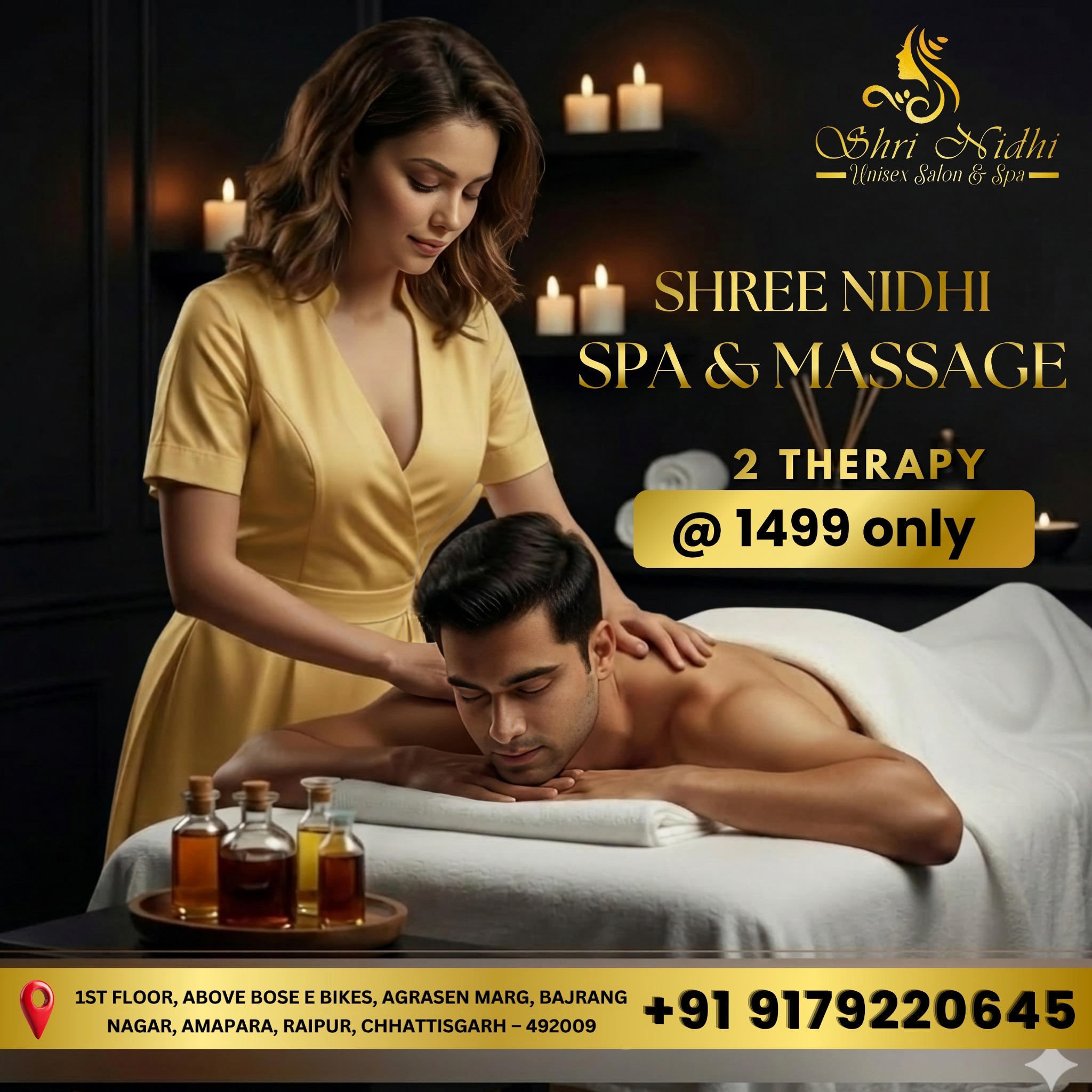 Shree Nidhi spa  Facebook ad