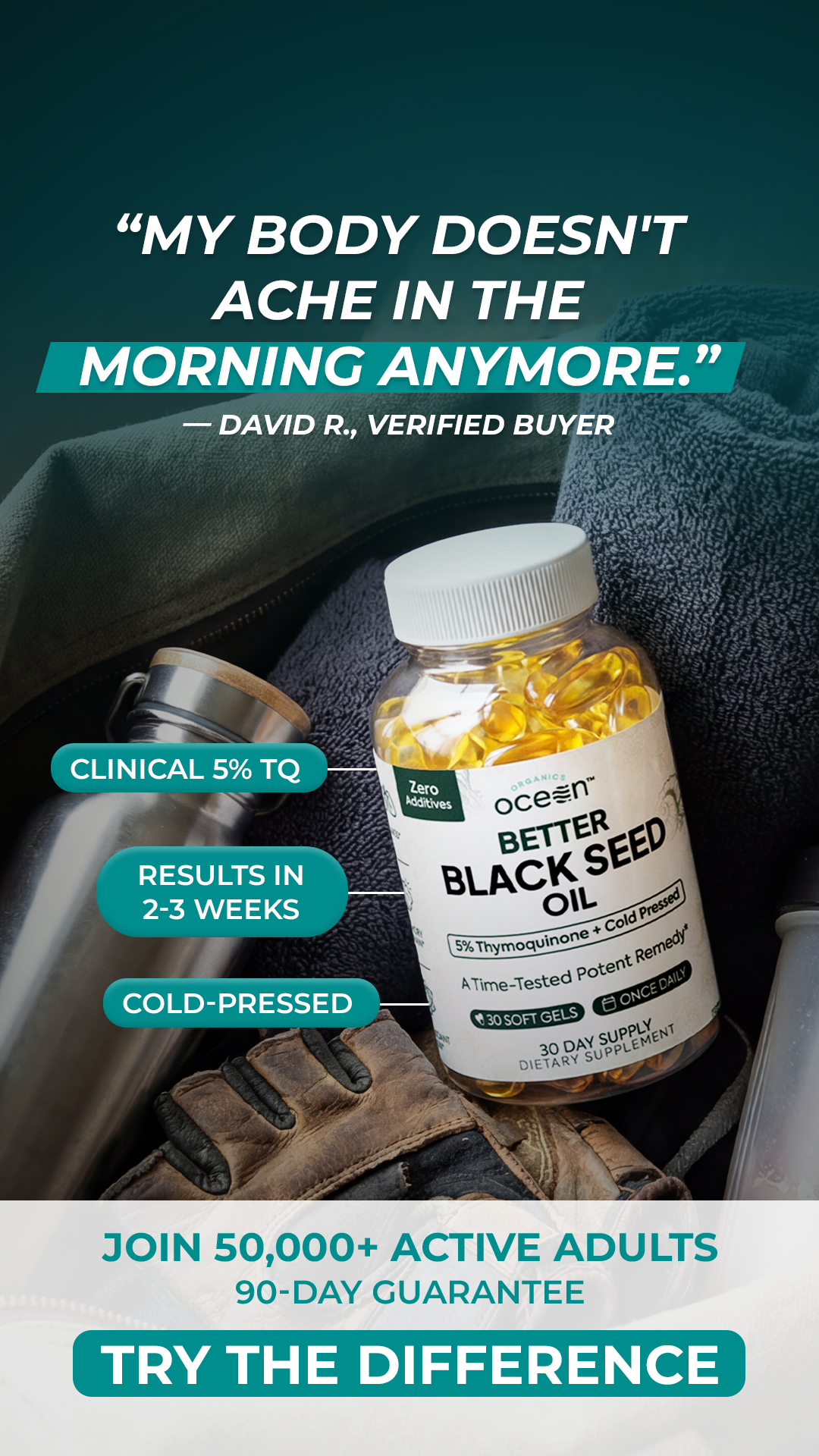 Organics Ocean Facebook ad