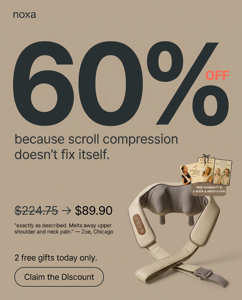 Noxa Massager Facebook ad