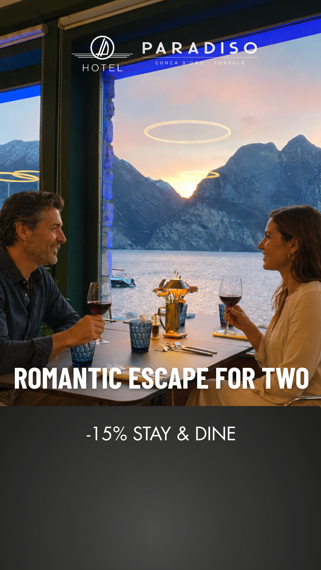 Hotel Paradiso Torbole Facebook ad from May 8, 2026