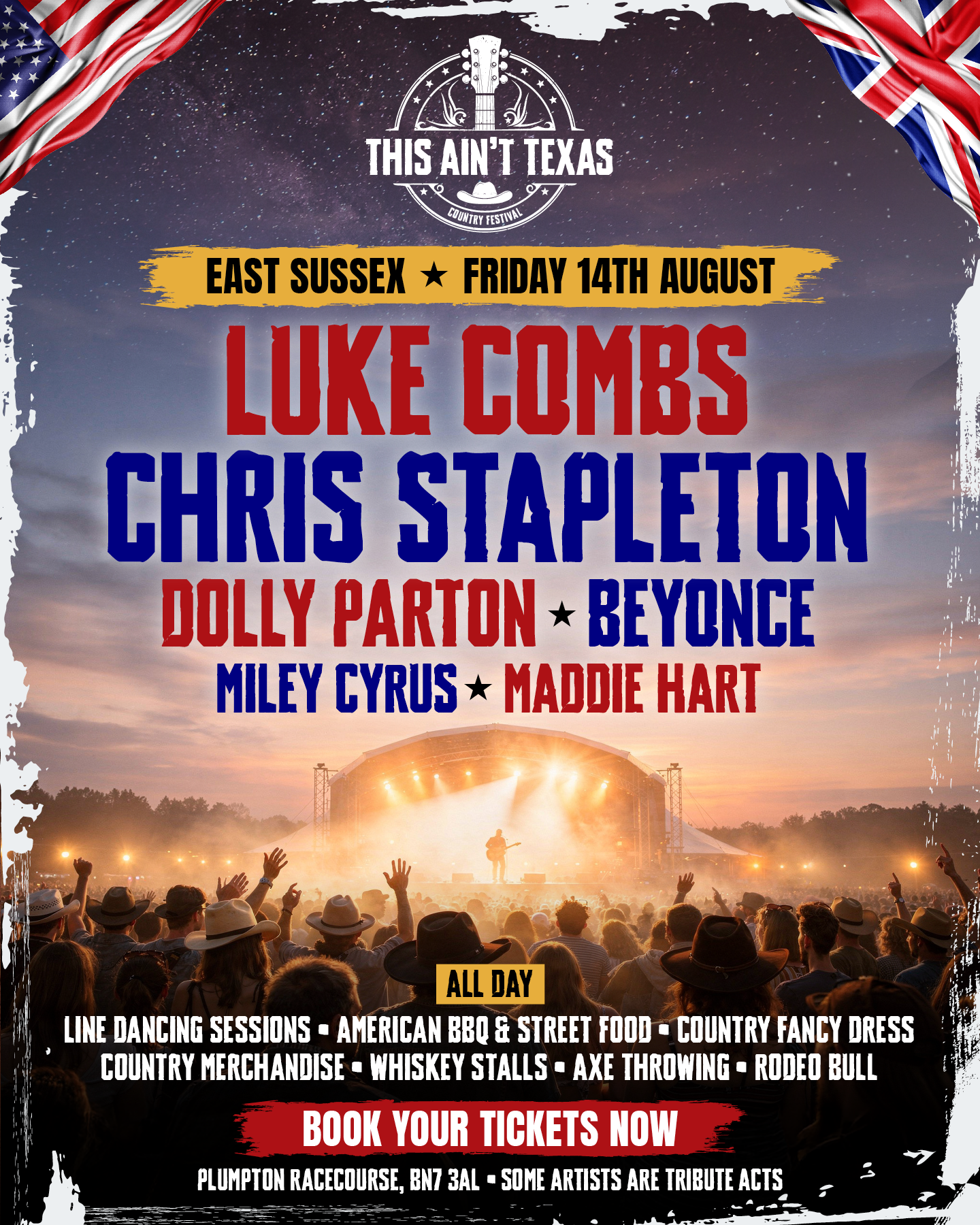 This Ain't Texas Festival Facebook ad