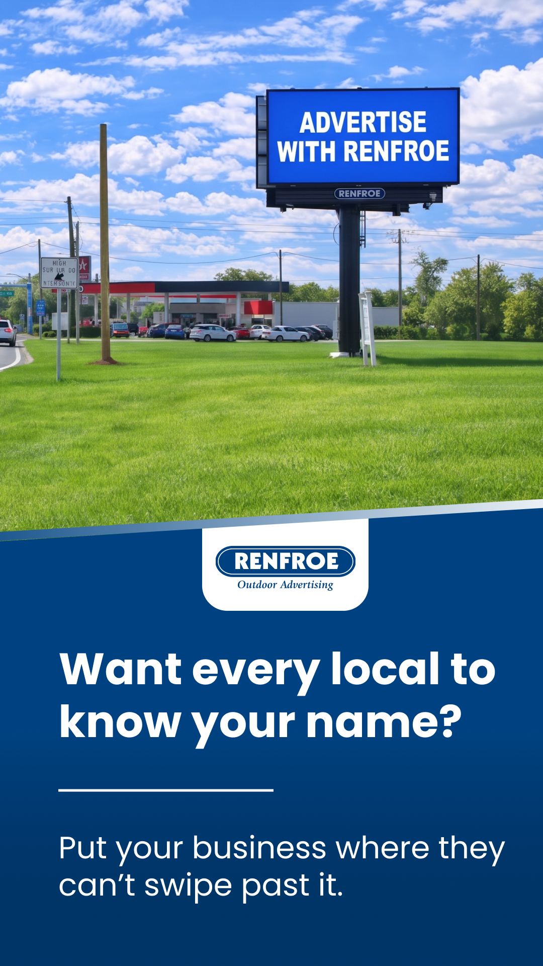 Renfroe Outdoor Advertising Facebook ad from Jul 22, 2026