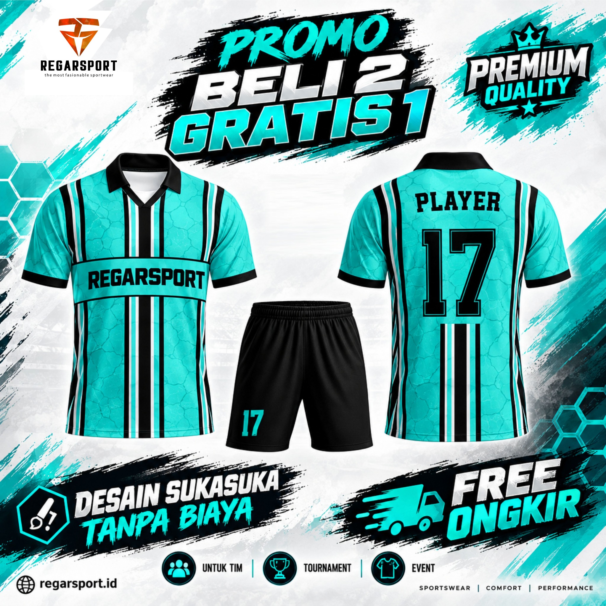Regarsport Jersey Printing Facebook ad: AMBL PROMONYA!