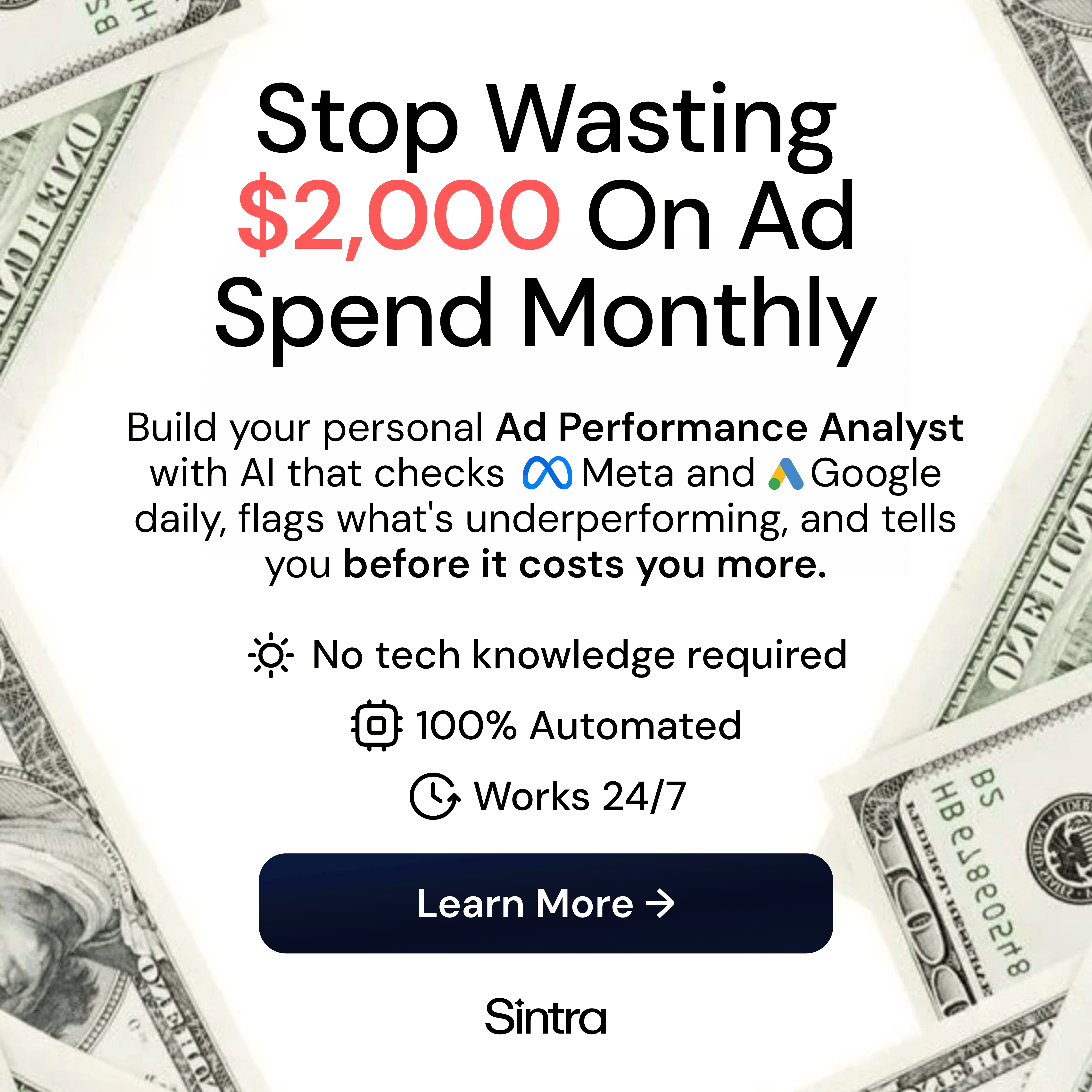 sintra.ai Facebook ad