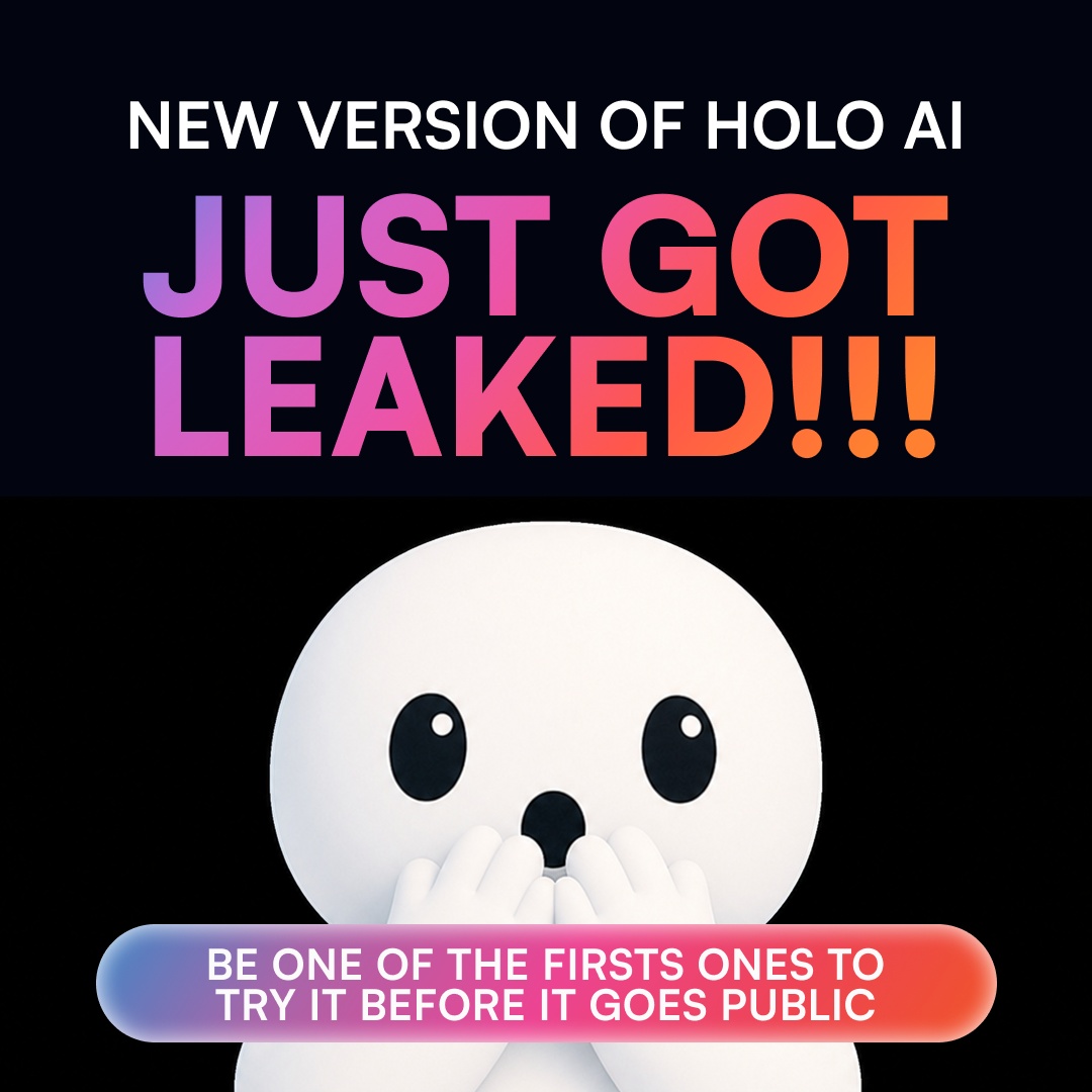 Holo Facebook ad