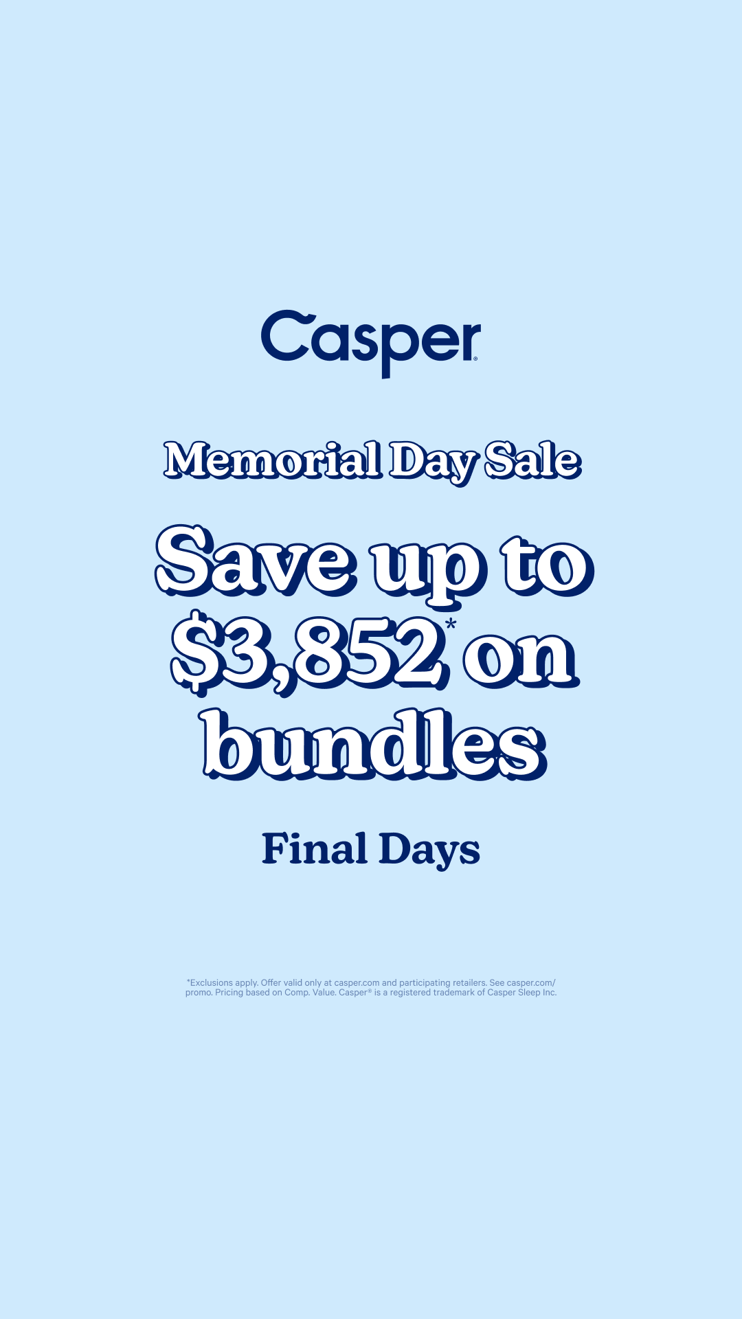 Casper Facebook ad