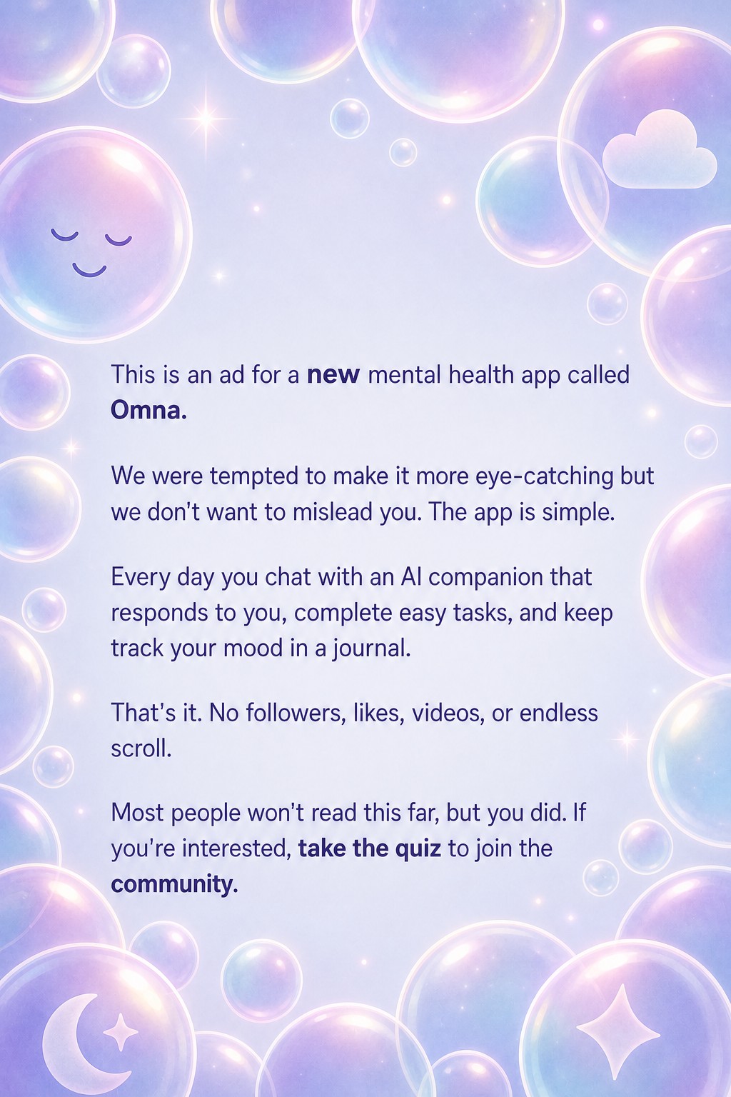 Omna Facebook ad