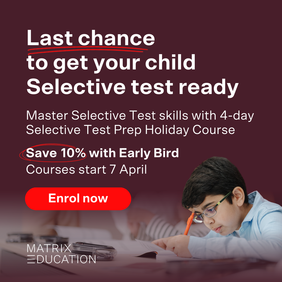 Matrix Education Facebook ad