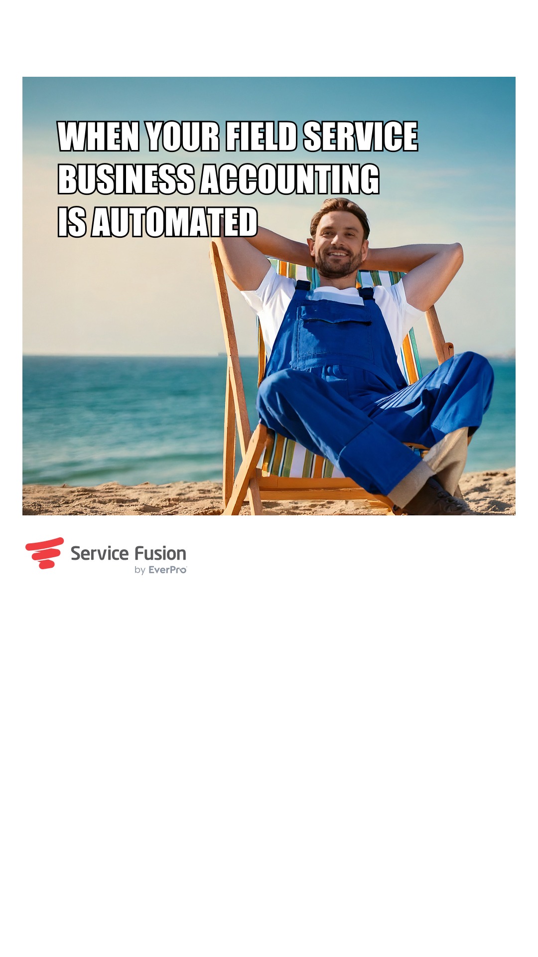Service Fusion Facebook ad