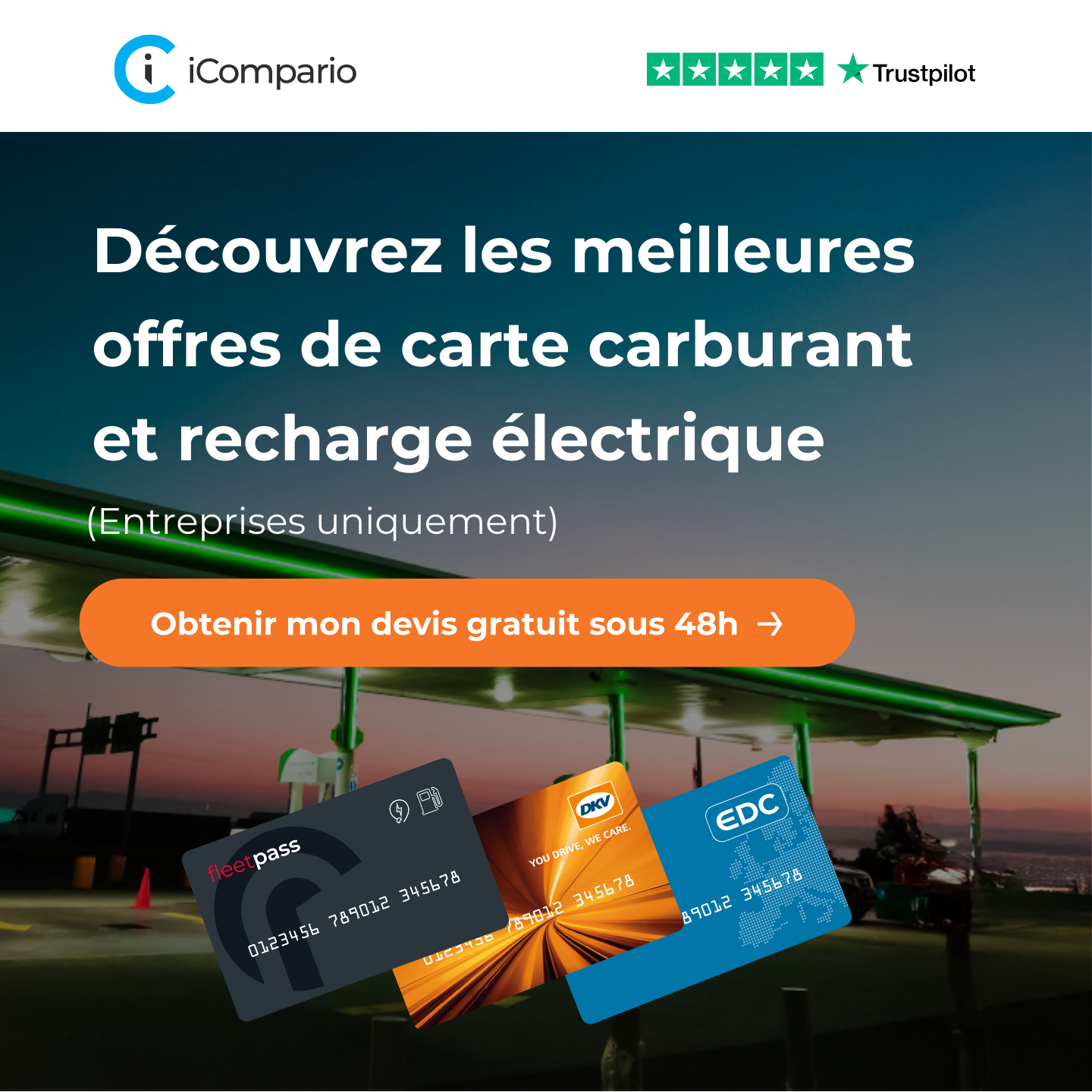 iCompario Facebook ad