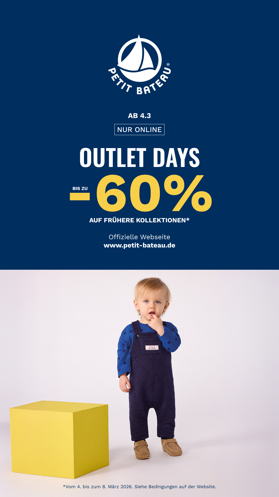 Petit Bateau Facebook ad