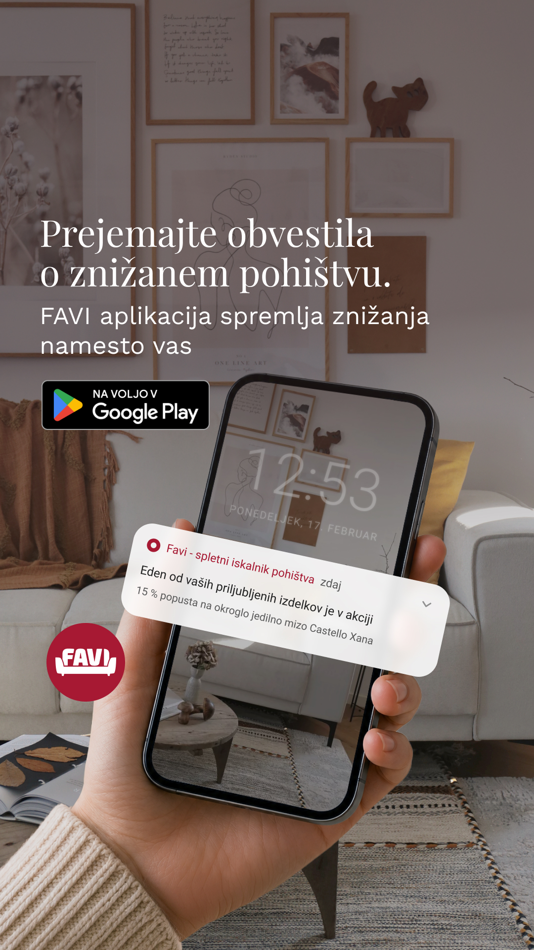 FAVI.si Facebook ad