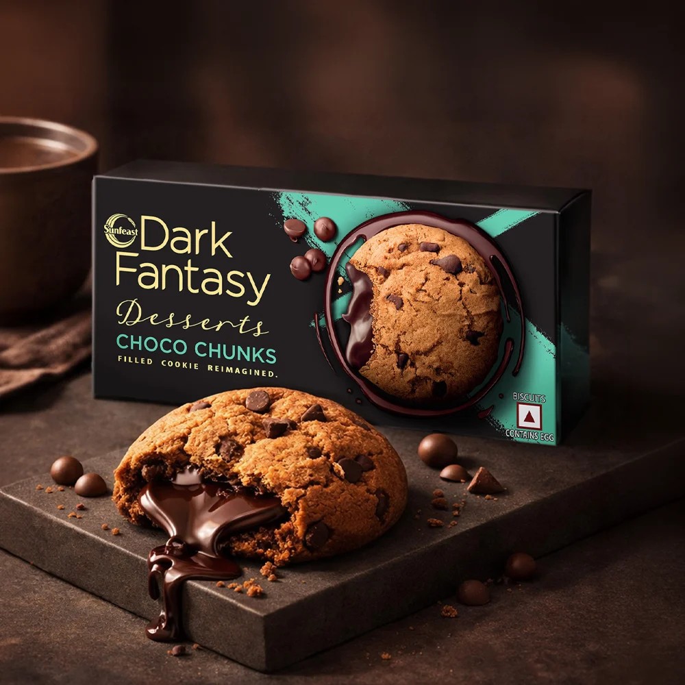Sunfeast Dark Fantasy Facebook ad: Craving something indulgent?