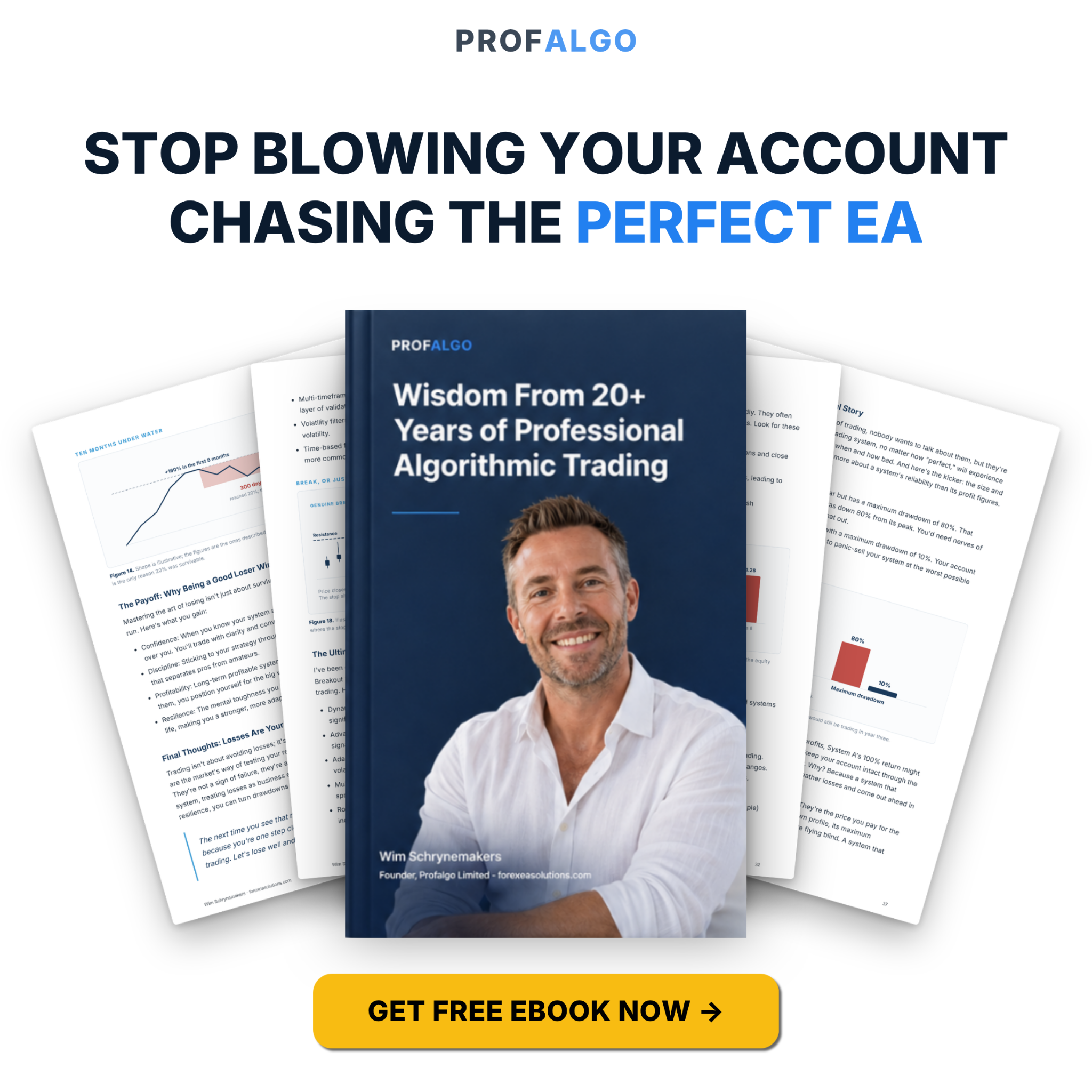 Profalgo Facebook ad: Claim Your Free Ebook Now
