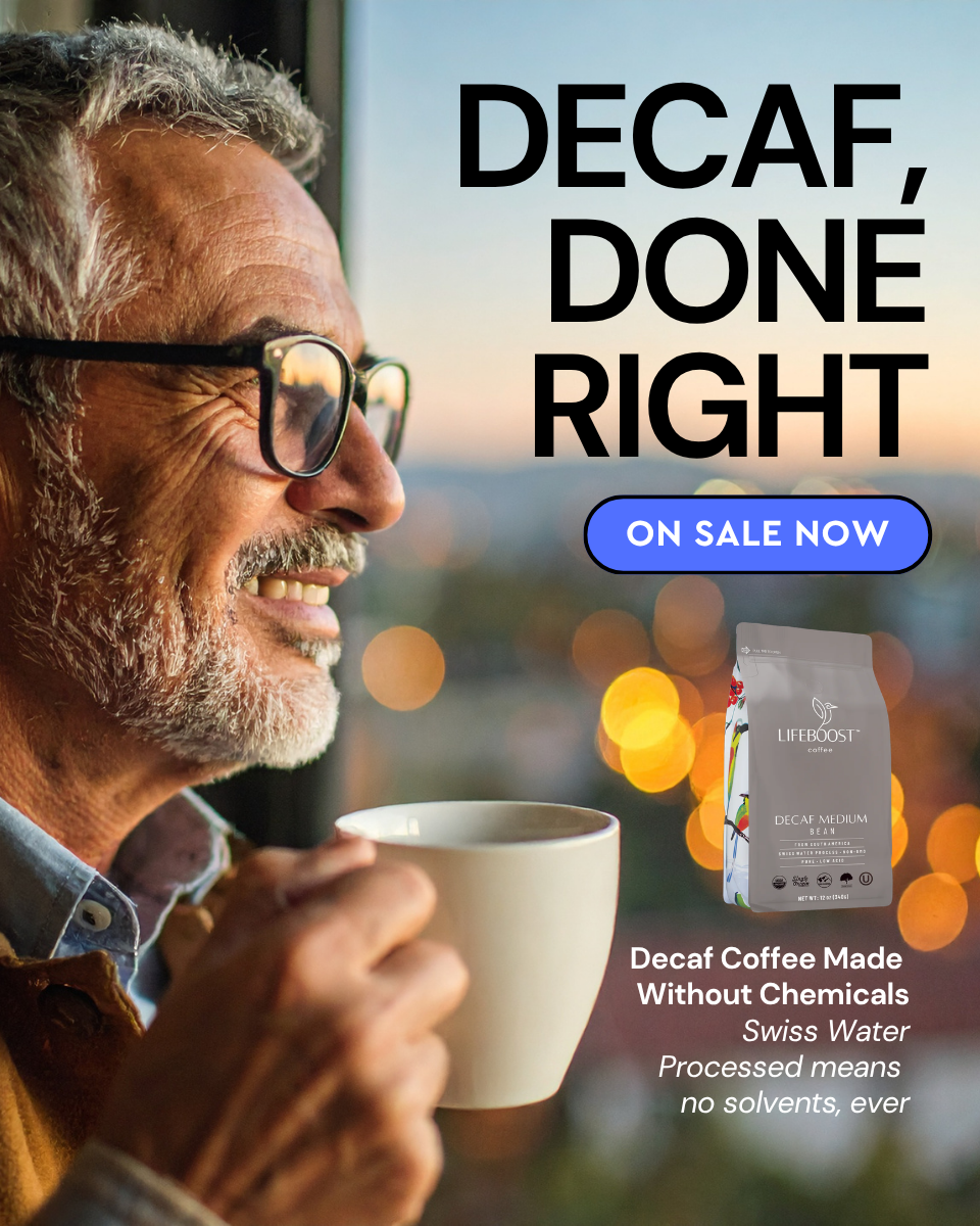 Lifeboost Coffee Facebook ad