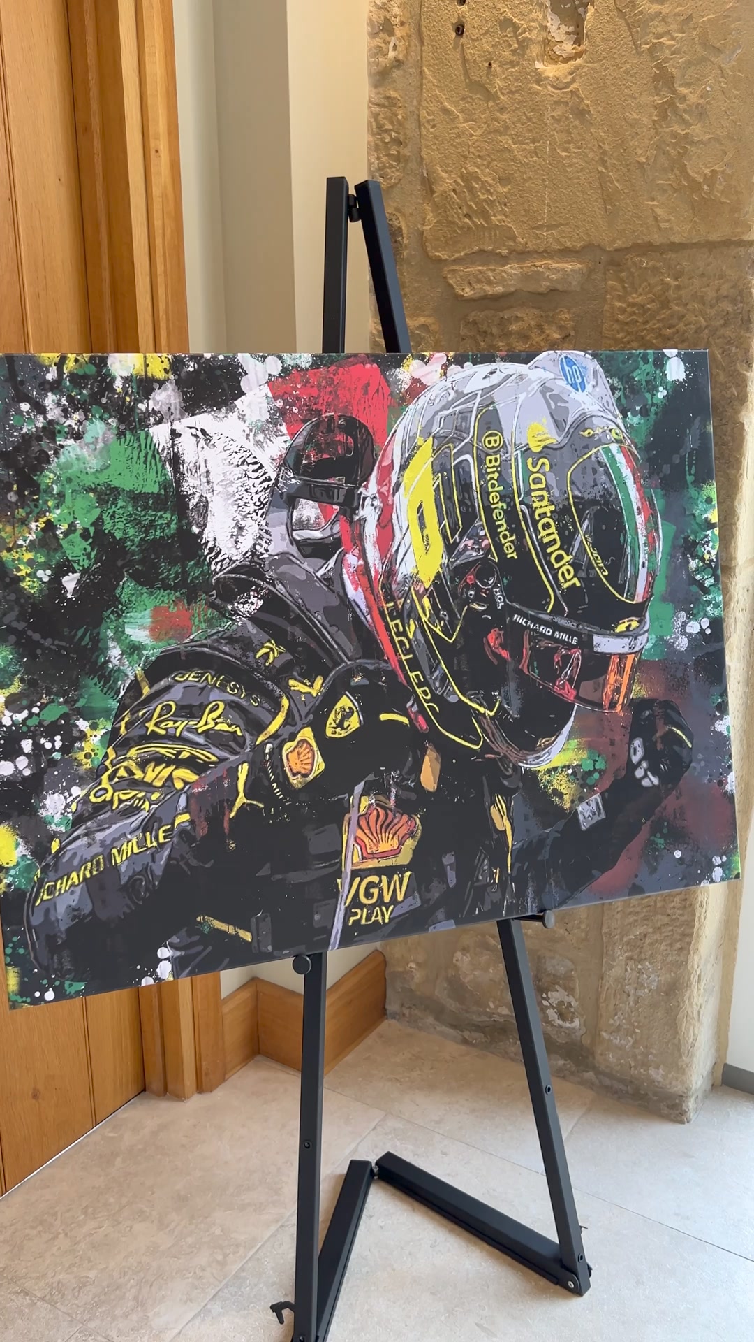 Samuel Becker Art Facebook ad: F1 Art by Samuel Becker