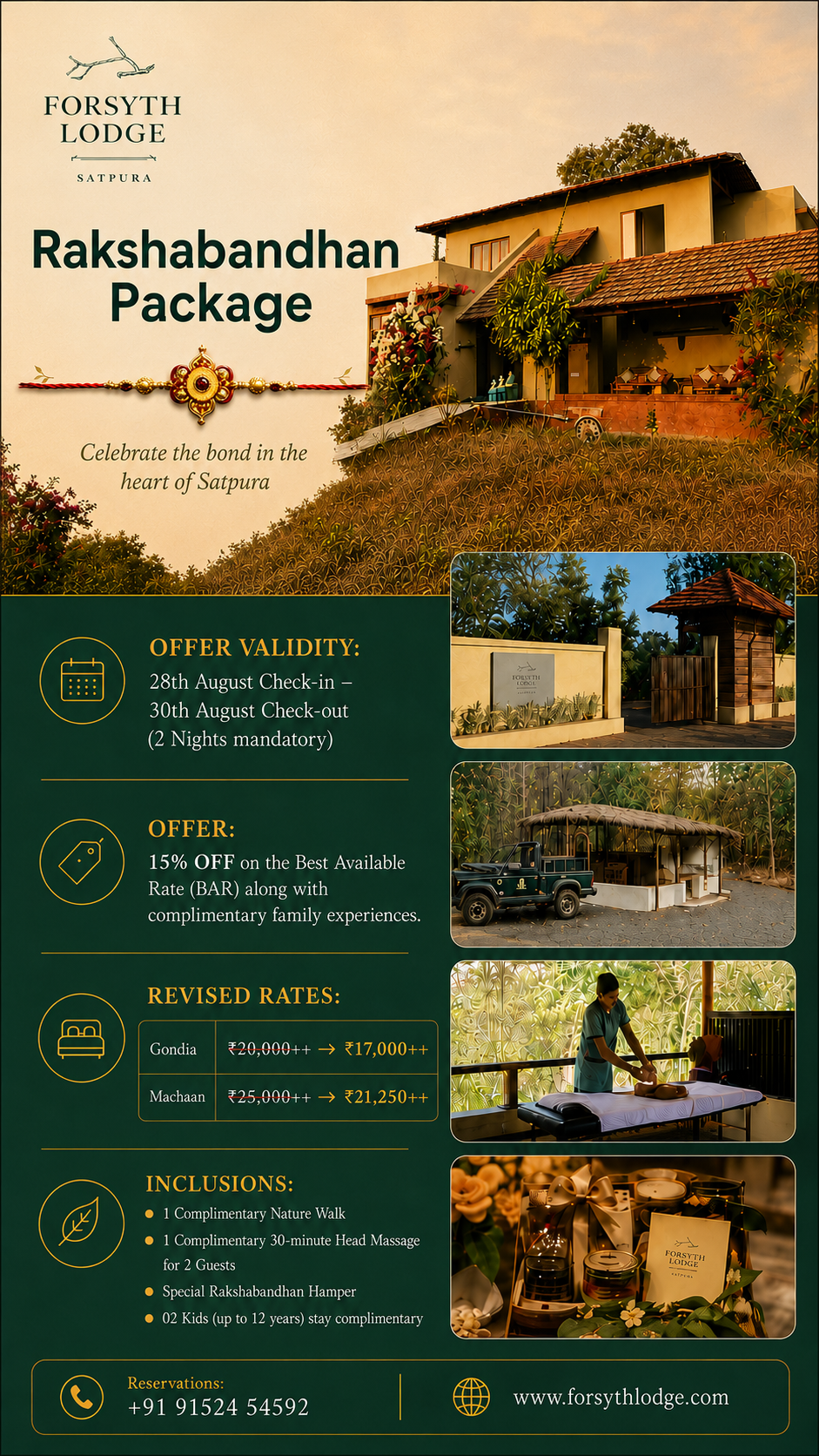 Forsyth Lodge Facebook ad