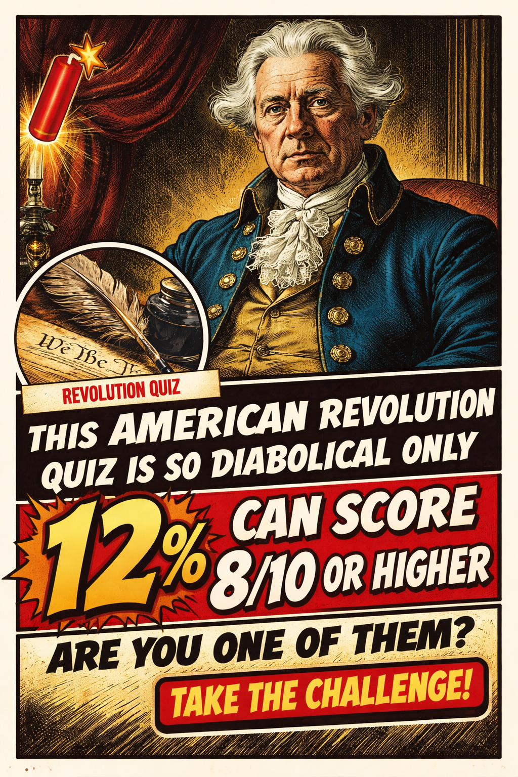 QuizGriz History Facebook ad