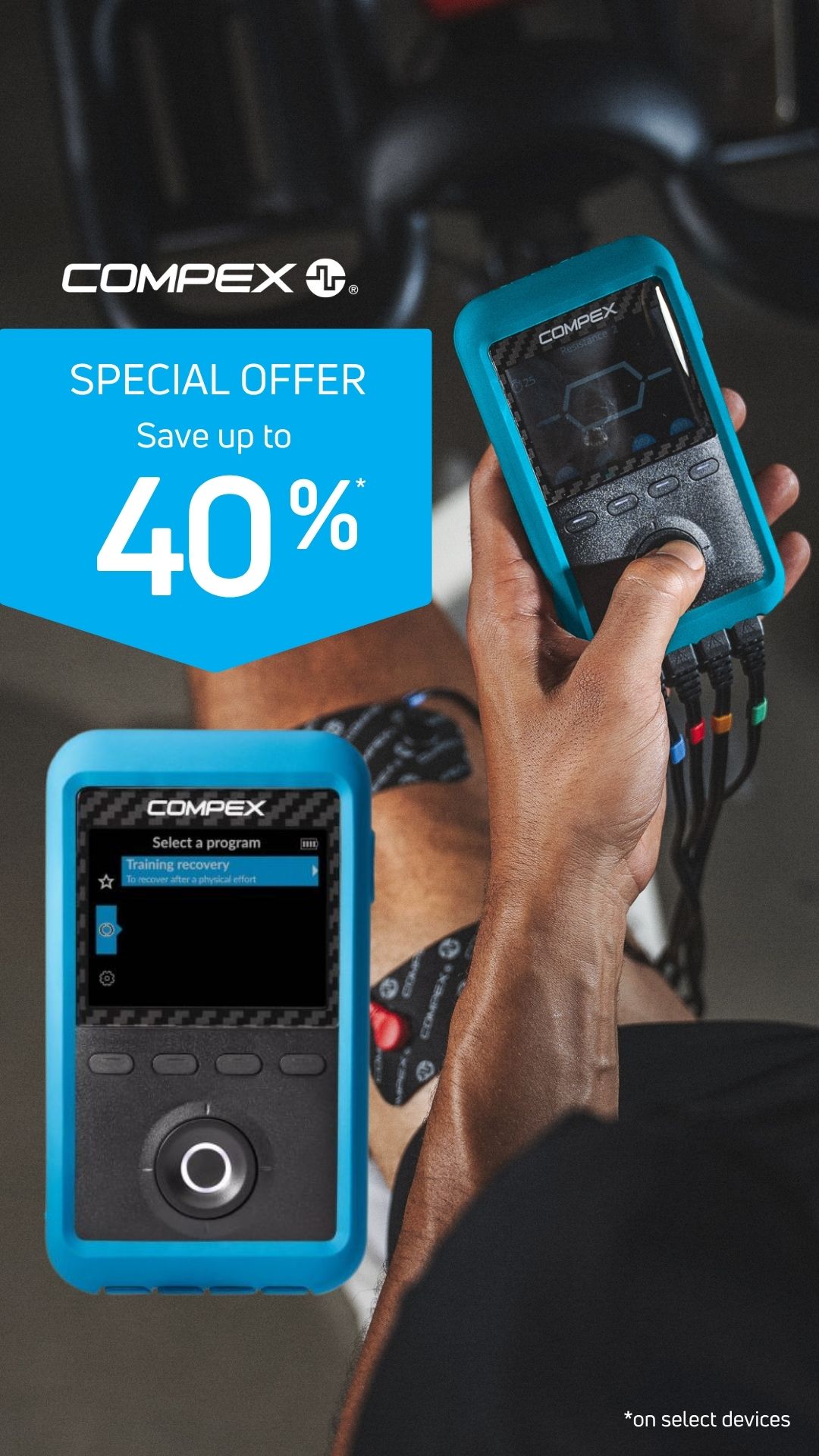 Compex Facebook ad
