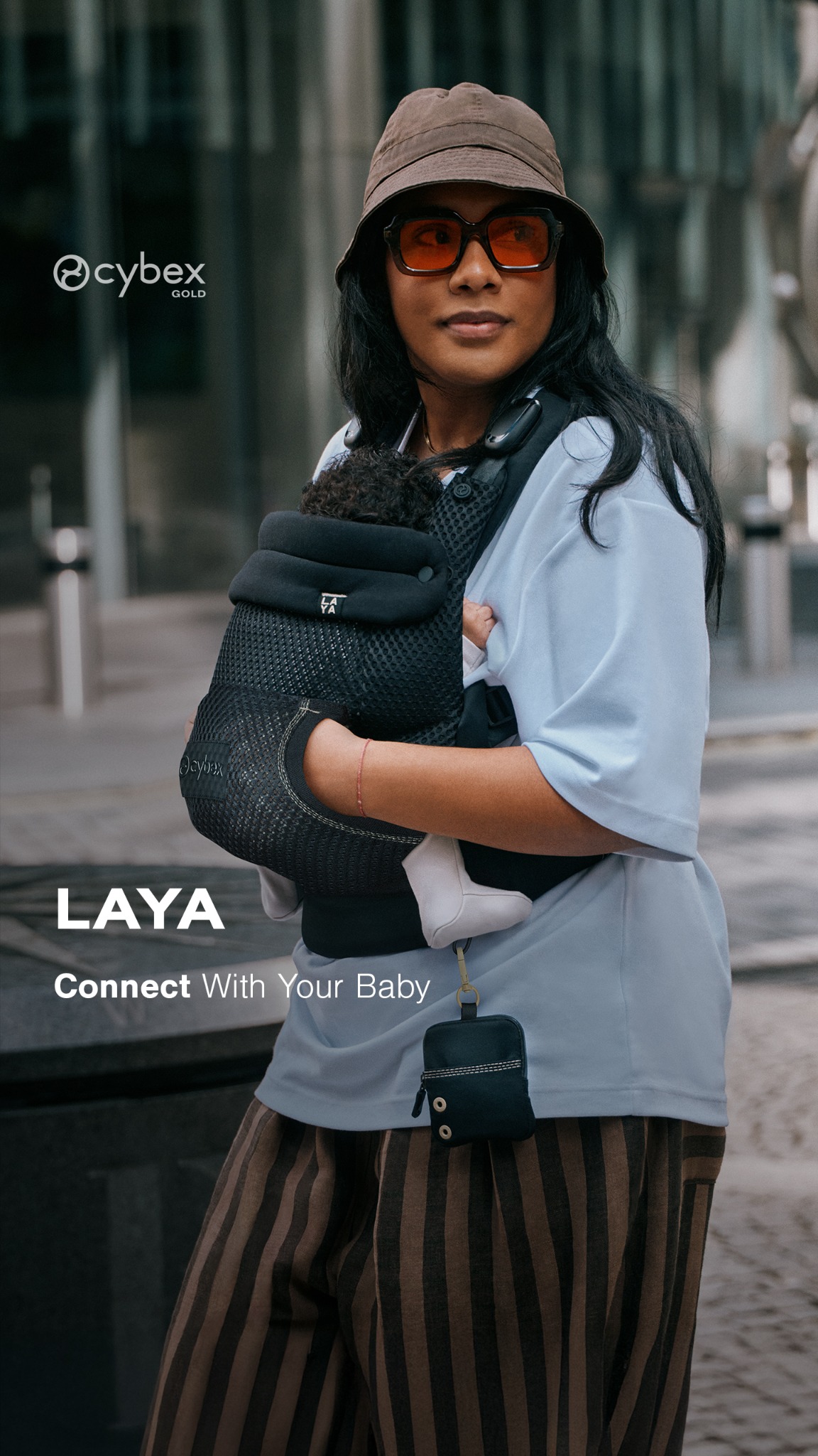 CYBEX Facebook ad: Cerca desde el primer momento